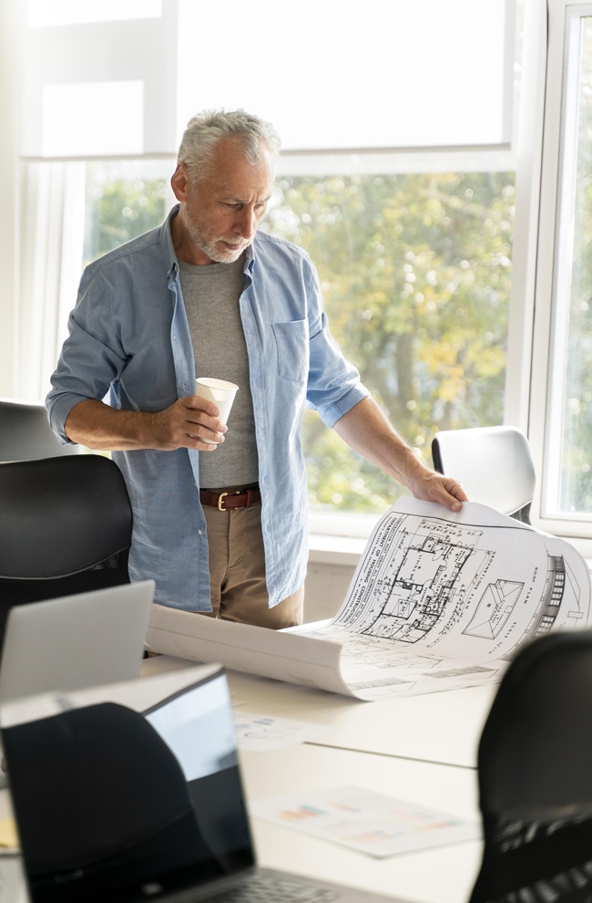 Architecte projet construction